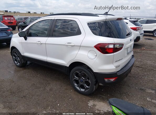 MAJ6P1CL2JC197079 2018 FORD ECOSPORT White Задня ліва чверть