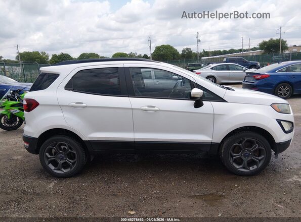 MAJ6P1CL2JC197079 2018 FORD ECOSPORT White Вид задньої частини салону