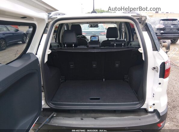 MAJ6P1CL2JC197079 2018 FORD ECOSPORT White 