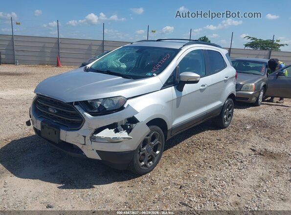 MAJ6P1CL2JC201423 2018 FORD ECOSPORT White Передня ліва чверть