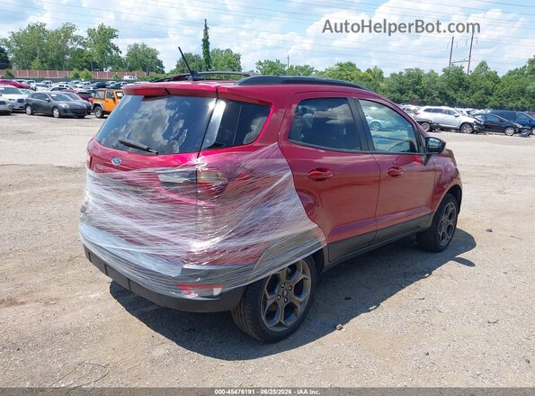 MAJ6P1CL3JC188164 2018 FORD ECOSPORT Red უკანა მარჯვენა