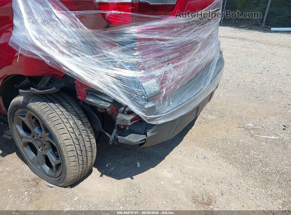 MAJ6P1CL3JC188164 2018 FORD ECOSPORT Red წინა ხედი