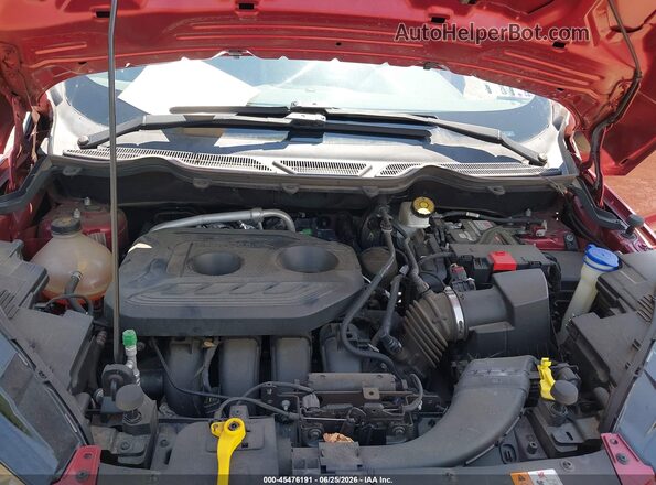 MAJ6P1CL3JC188164 2018 FORD ECOSPORT Red უკანა ხედი