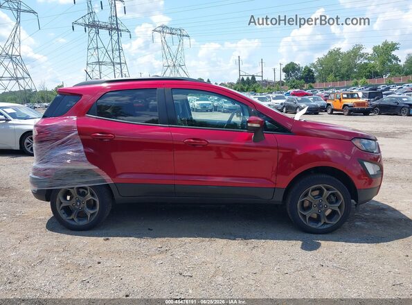 MAJ6P1CL3JC188164 2018 FORD ECOSPORT Red სალონის 360-გრადუსიანი ხედი