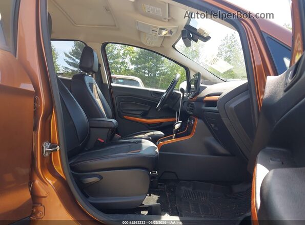 MAJ6P1CL3JC188505 2018 FORD ECOSPORT Orange Սալոնի դիմացի տեսք