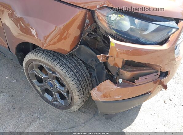 MAJ6P1CL3JC188505 2018 FORD ECOSPORT Orange Դիմացի տեսք