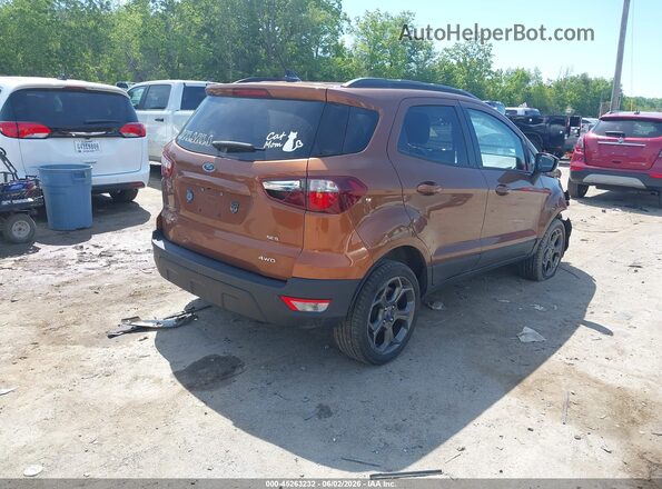 MAJ6P1CL3JC188505 2018 FORD ECOSPORT Orange Հետևի աջ