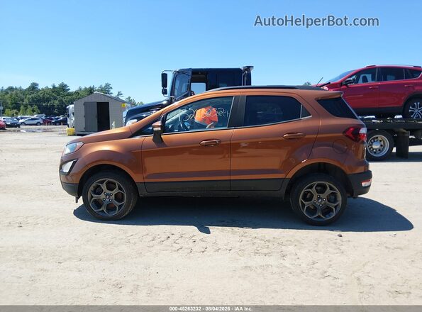 MAJ6P1CL3JC188505 2018 FORD ECOSPORT Orange 