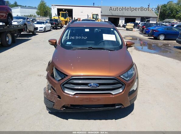 MAJ6P1CL3JC188505 2018 FORD ECOSPORT Orange Սալոնի հետևի տեսք