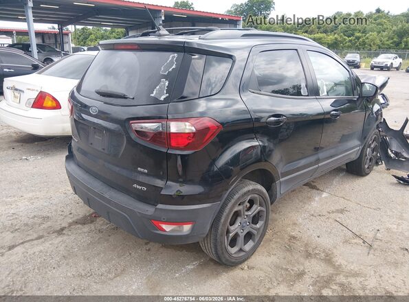 MAJ6P1CL3JC194143 2018 FORD ECOSPORT Black უკანა მარჯვენა