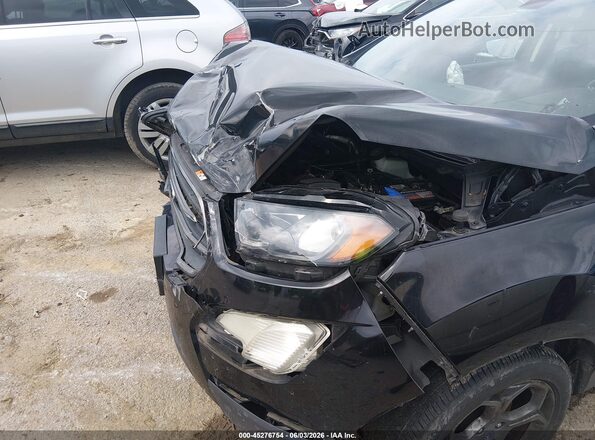 MAJ6P1CL3JC194143 2018 FORD ECOSPORT Black წინა ხედი