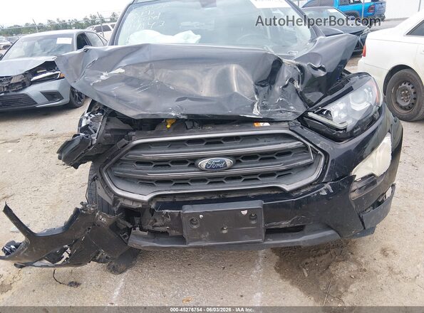 MAJ6P1CL3JC194143 2018 FORD ECOSPORT Black ხელსაწყოთა პანელის ხედი