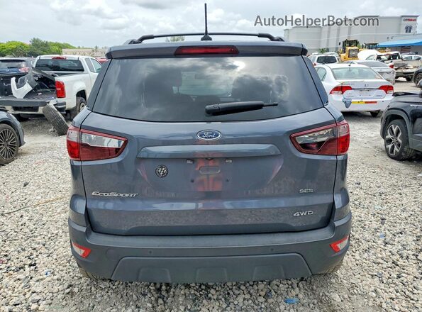 MAJ6P1CL3JC230400 2018 FORD ECOSPORT Gray უკანა ხედი