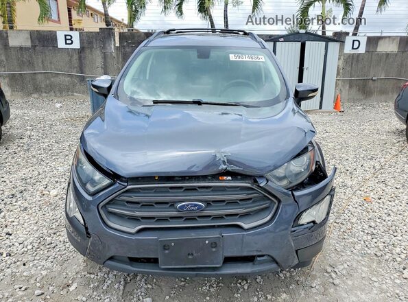 MAJ6P1CL3JC230400 2018 FORD ECOSPORT Gray წინა ხედი