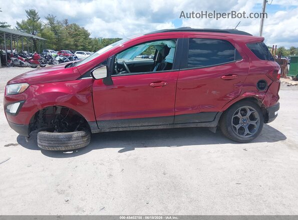 MAJ6P1CL4JC162575 2018 FORD ECOSPORT Red წინა ხედი