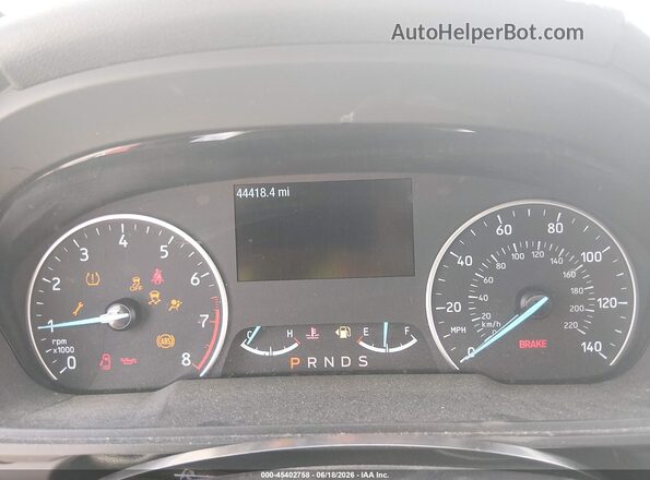 MAJ6P1CL4JC162575 2018 FORD ECOSPORT Red უკანა სავარძლების ხედი