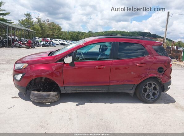 MAJ6P1CL4JC162575 2018 FORD ECOSPORT Red სალონის 360-გრადუსიანი ხედი