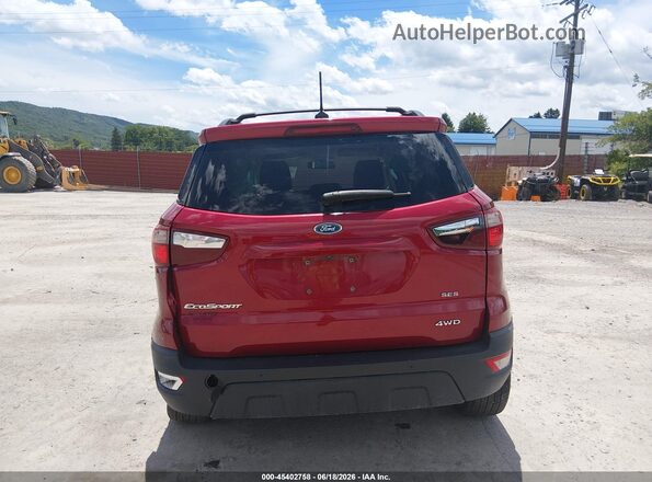 MAJ6P1CL4JC162575 2018 FORD ECOSPORT Red 