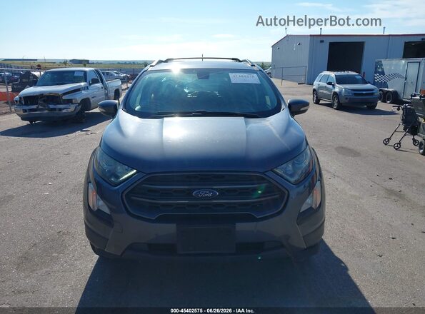 MAJ6P1CL5JC248672 2018 FORD ECOSPORT Gray Սարքավորումների վահանակի տեսք