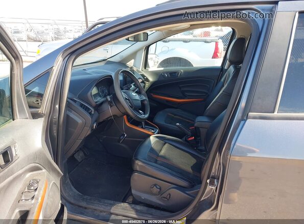 MAJ6P1CL5JC248672 2018 FORD ECOSPORT Gray 