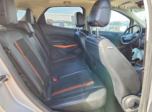MAJ6P1CL6JC165087 2018 FORD ECOSPORT White Vista de los asientos traseros