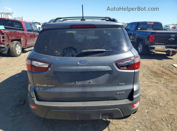 MAJ6P1CL6JC187574 2018 FORD ECOSPORT Gray Vista trasera