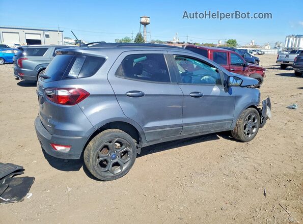MAJ6P1CL6JC187574 2018 FORD ECOSPORT Gray Trasero derecho