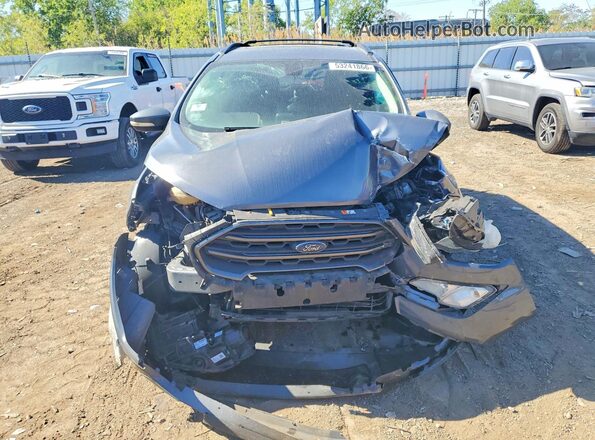 MAJ6P1CL6JC187574 2018 FORD ECOSPORT Gray Vista frontal