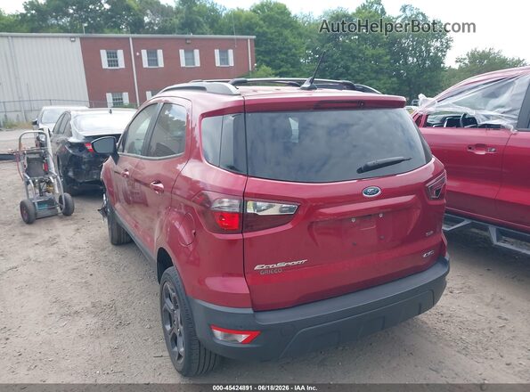 MAJ6P1CL6JC211677 2018 FORD ECOSPORT Red 
