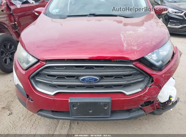 MAJ6P1CL6JC211677 2018 FORD ECOSPORT Red 