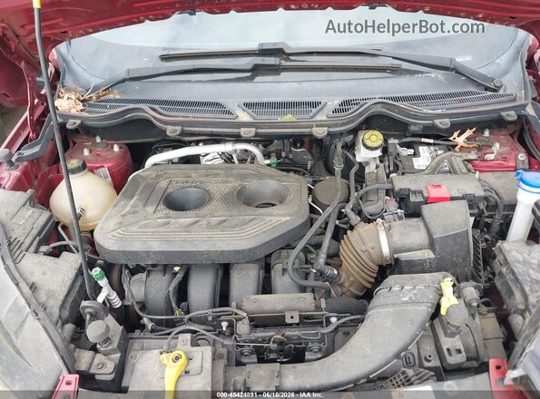 MAJ6P1CL6JC211677 2018 FORD ECOSPORT Red 