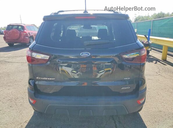 MAJ6P1CL7JC169696 2018 FORD ECOSPORT Black უკანა ხედი