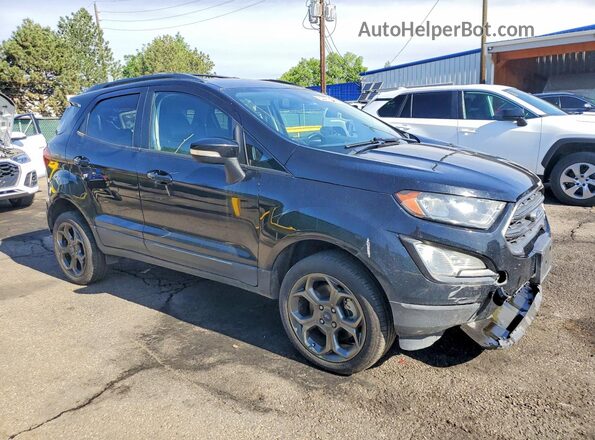 MAJ6P1CL7JC169696 2018 FORD ECOSPORT Black წინა მარჯვენა