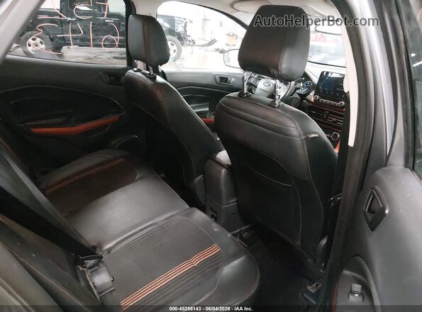 MAJ6P1CL7JC185669 2018 FORD ECOSPORT Gray Vista de la etiqueta del VIN