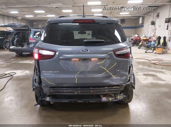 MAJ6P1CL7JC185669 2018 FORD ECOSPORT Gray Vista frontal