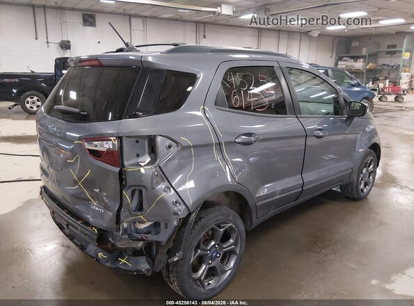 MAJ6P1CL7JC185669 2018 FORD ECOSPORT Gray 