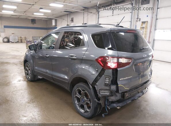 MAJ6P1CL7JC185669 2018 FORD ECOSPORT Gray 