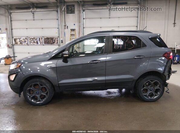 MAJ6P1CL7JC185669 2018 FORD ECOSPORT Gray 