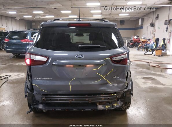 MAJ6P1CL7JC185669 2018 FORD ECOSPORT Gray 