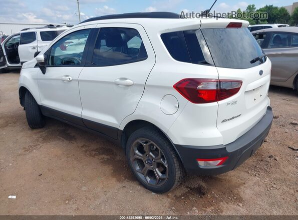 MAJ6P1CL8JC249041 2018 FORD ECOSPORT White უკანა მარცხენა