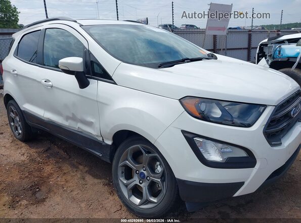 MAJ6P1CL8JC249041 2018 FORD ECOSPORT White წინა ხედი