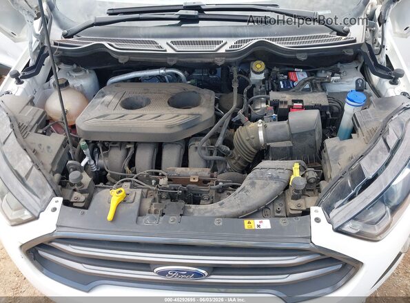 MAJ6P1CL8JC249041 2018 FORD ECOSPORT White უკანა ხედი