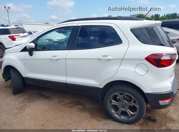 MAJ6P1CL8JC249041 2018 FORD ECOSPORT White უკანა სალონის ხედი