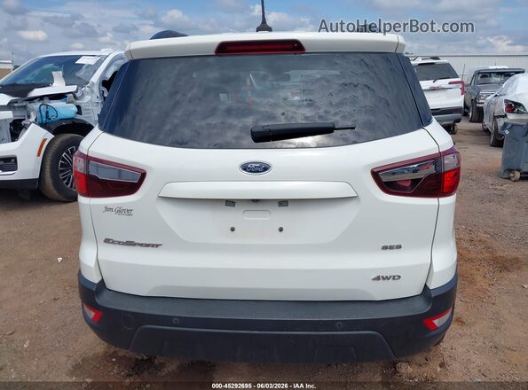 MAJ6P1CL8JC249041 2018 FORD ECOSPORT White 