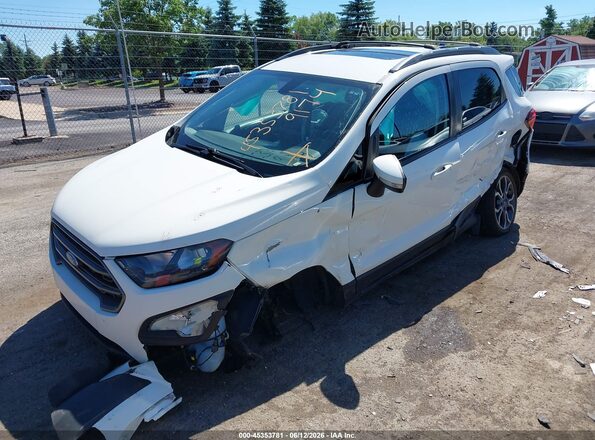 MAJ6P1CL9JC219174 2018 FORD ECOSPORT White Przód lewy