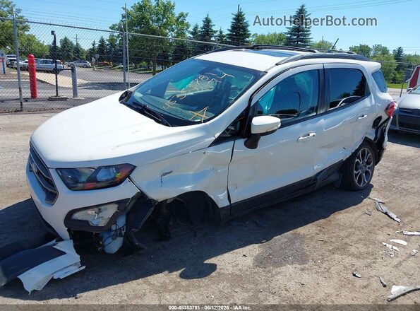 MAJ6P1CL9JC219174 2018 FORD ECOSPORT White Widok z przodu