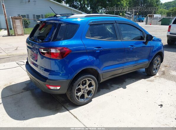 MAJ6P1CL9JC233284 2018 FORD ECOSPORT Blue Հետևի աջ