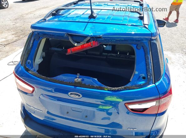 MAJ6P1CL9JC233284 2018 FORD ECOSPORT Blue Դիմացի տեսք