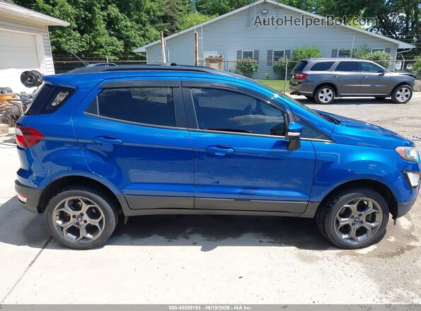 MAJ6P1CL9JC233284 2018 FORD ECOSPORT Blue Սալոնի հետևի տեսք