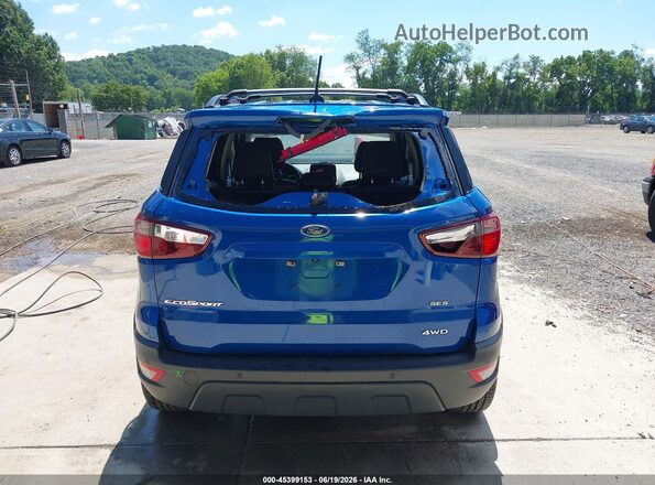 MAJ6P1CL9JC233284 2018 FORD ECOSPORT Blue 